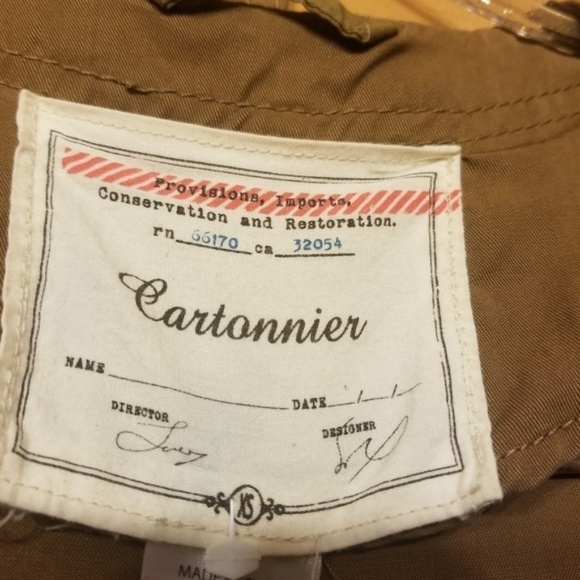 Anthropologie | Cartonnier Women's Brown Daytripper Jacket (Size XS) - Picture 4 of 11